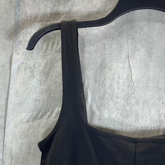 SPEECHLESS Juniors' Black Square-Neck Pullover Bodycon Knee-Length Dress SZ S - Picture 6 of 12